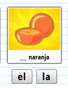 spanish online activity