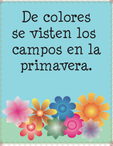 spanish song de colores 1