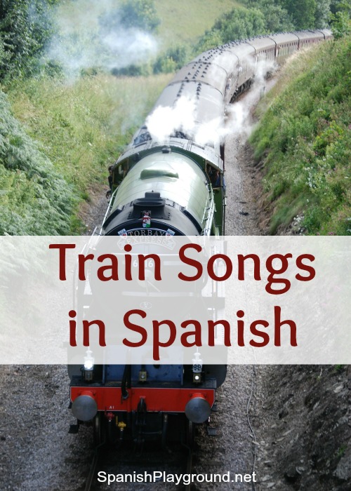 Spanish train songs are an excellent addition to a transportation theme.