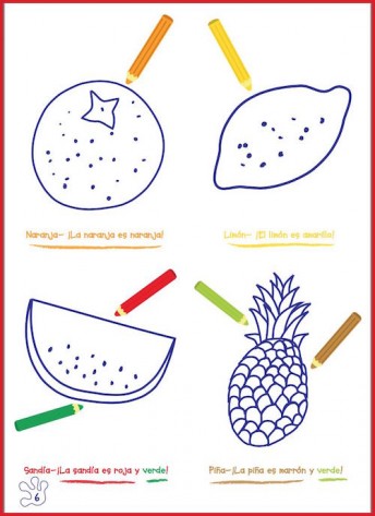 Spanish activity book for summer from Dodot.