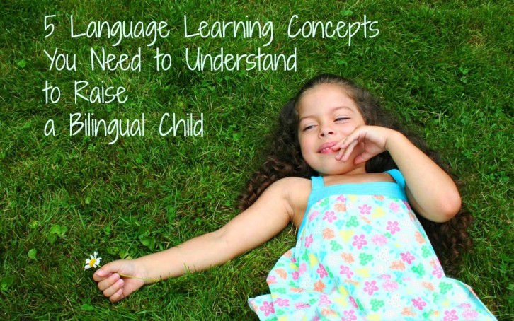 Language learning concepts important to raising bilingual kids.