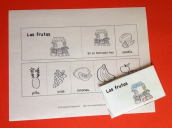 spanish flip book