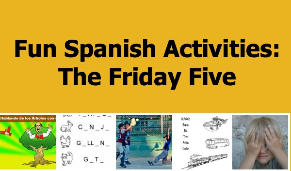 Fun spanish activites including songs, online games and printables..