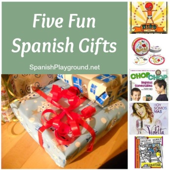 Five spanish gifts for kids.