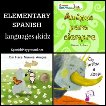 Elementary Spanish curriculum from Languages4Kidz includes lesson plans and picture books.