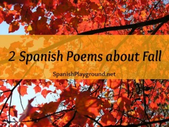 These Spanish poems about fall teach seasonal vocabulary.