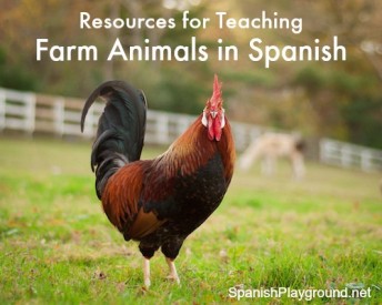 Use these resources to teach kids about farm animals in Spanish.
