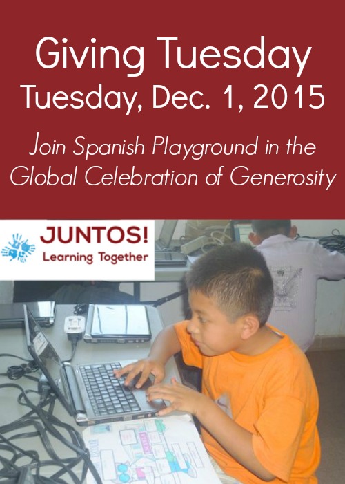 Giving Tuesday is an opportunity to support education in Mexico by donating to Juntos!