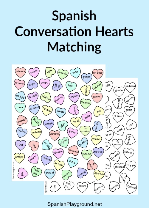 CANDY CONVERSATION HEARTS Digital Download Fun Printable Candy