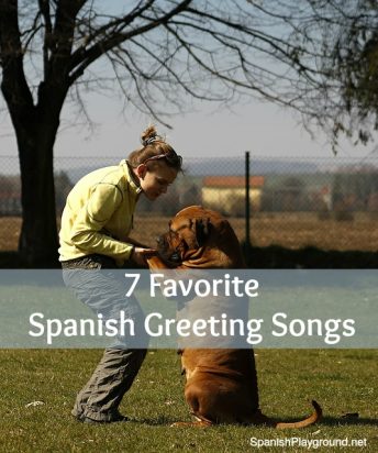 These favorite Spanish greeting songs teach basic vocabulary and culture to kids.