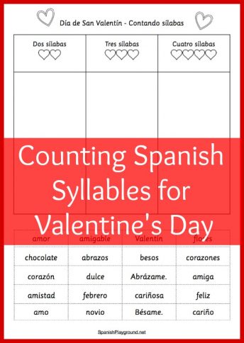 San Valentin Chocolates - Spanish Card