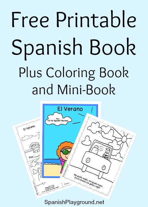 Free Printable Spanish Mini Books