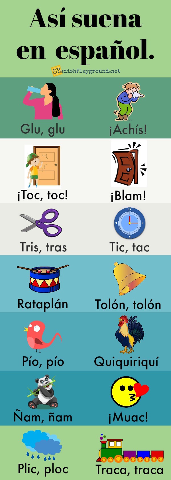 Examples of Onomatopoeia for Kids