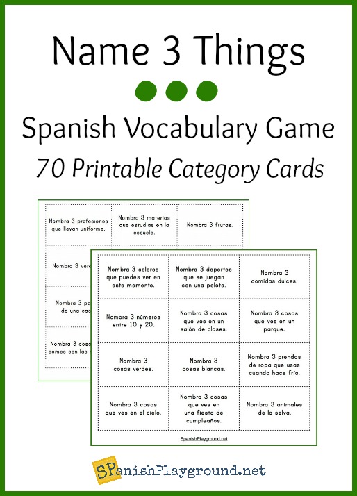 Spanish Verb Games: Conjugation Dominoes - Spanish Playground