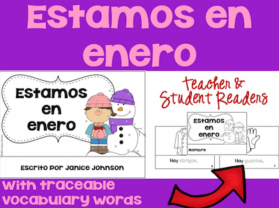 Free Spanish Winter Activities from TpT - Spanish Playground