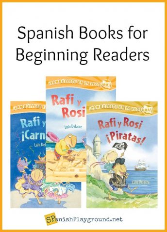 Spanish books for beginning readers exposue them to new vocabulary and build reading skills.