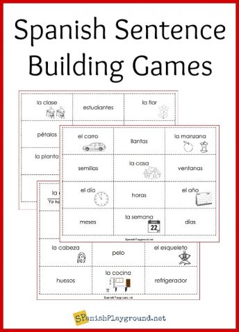 Spanish Verb Games: Conjugation Dominoes - Spanish Playground