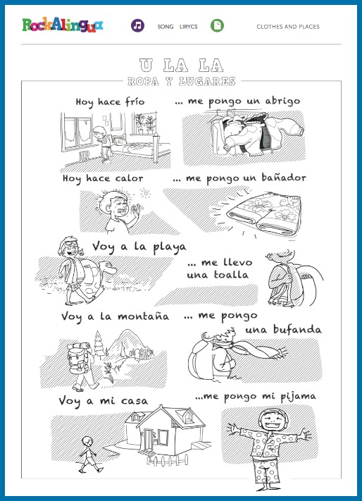 Spanish Clothing And Colors Worksheet Noun And Adjective Agreement