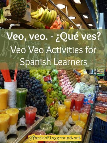The Veo veo song teaches Spanish letter sounds and vocabulary in the context of a traditional game.