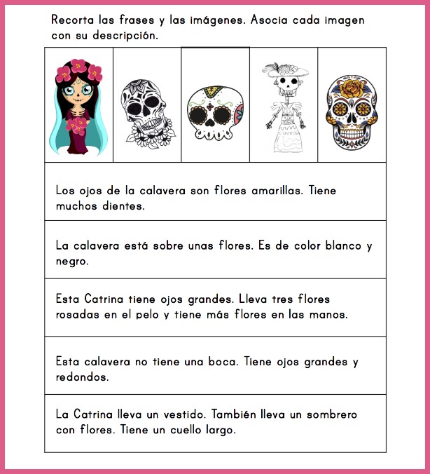 dia-de-los-muertos-worksheets