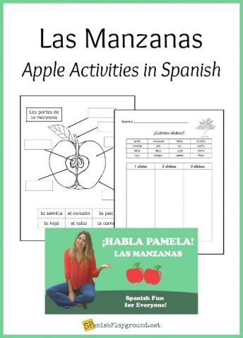 Videos, crafts, songs and books are all apple activities in Spanish that help children master key vocabulary.