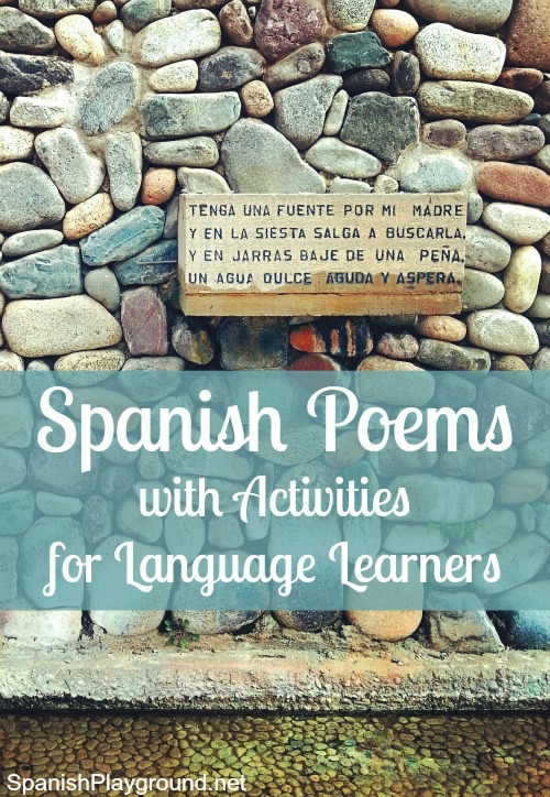 Spanish Poems For Kids Playground