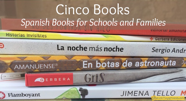 Cinco Books distributes Spanish books for kids in the United States.