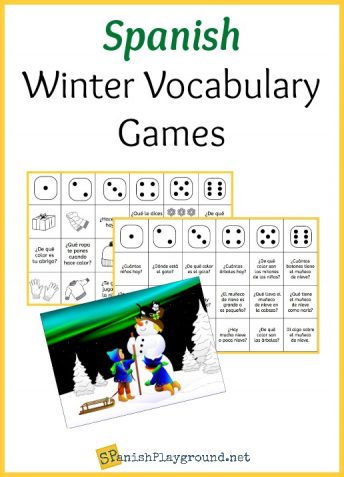 Playing Games in Spanish: Vocabulary for Families - Spanish Playground