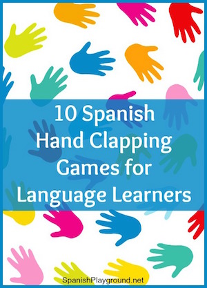 Traditional Spanish games like hand clapping rhythms use repetion and rhythm to enhance learning. 