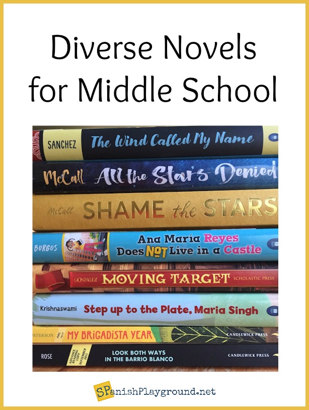 These diverse books from middle school introduce students to latino culture.