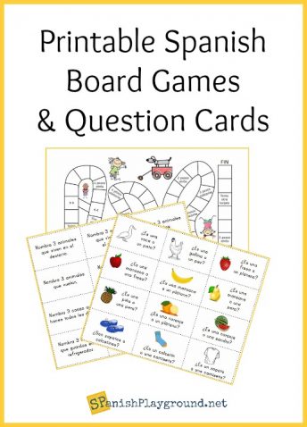 Engage kids with language with these 2 printable Spanish board games.