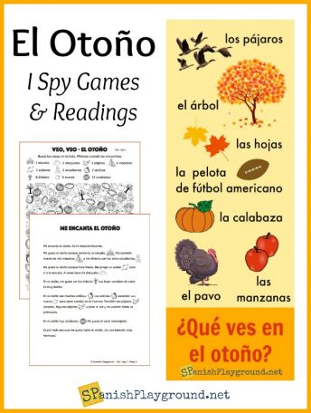 Use these games, readings and infographic to learn Spanish fall words.