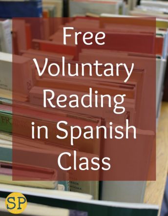 Free Voluntary Reading books for the Spanish language classroom.