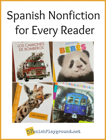Cover images of Spanish nonfiction children's books from The Creative Company